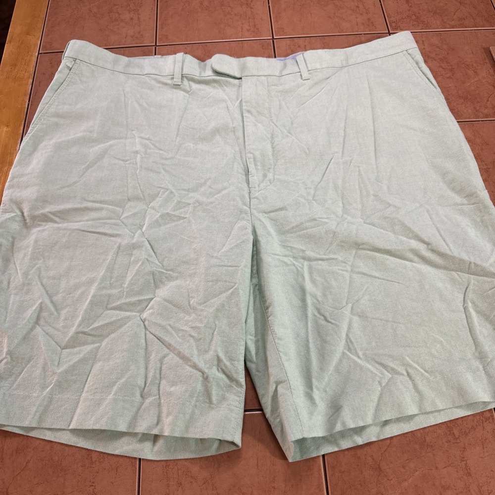 Polo Ralph Lauren Shorts Mens 46B x 9 Green Classic Chino Preppy Dad Golf Cotton